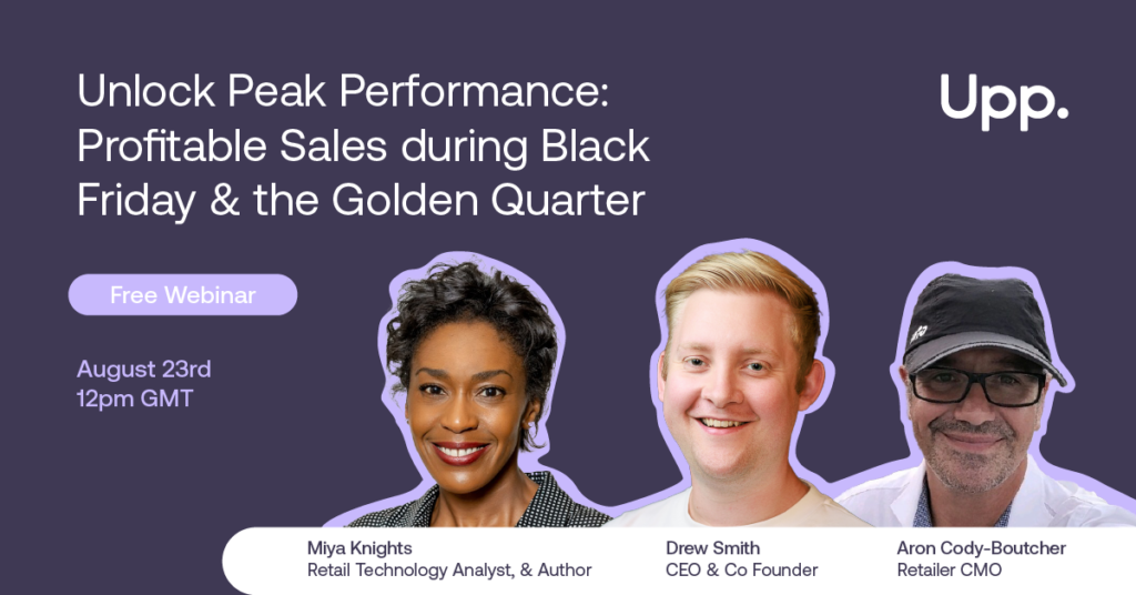 Unlock peak performance and profitable sales during black friday and the golden quarter using machine learning tools.