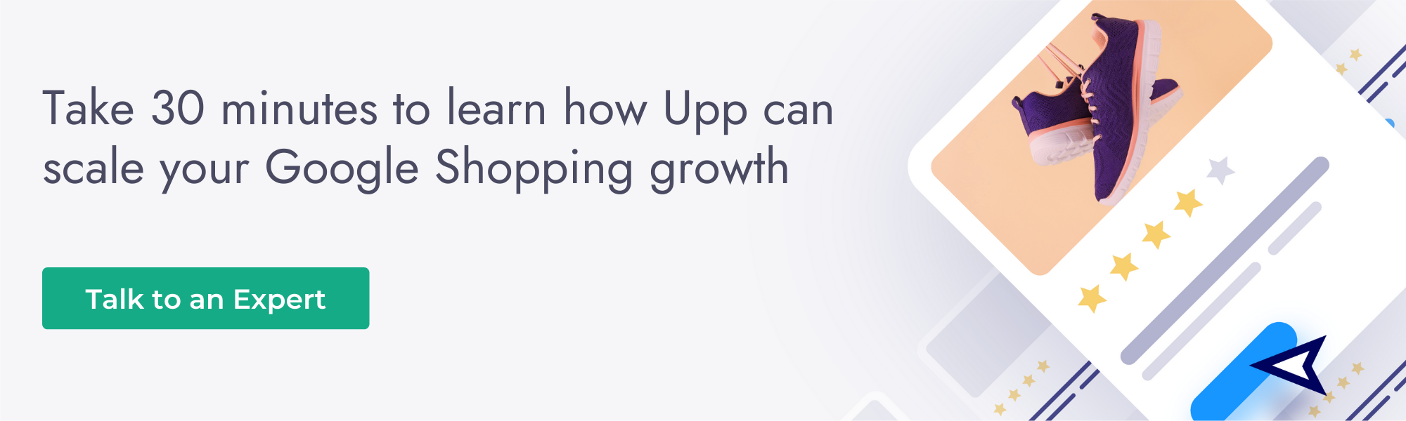 30 mins & scale - Talk to an expert CTA