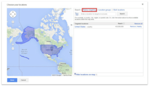 Location targeting on Google Shopping 3