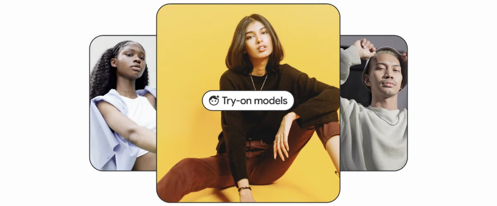 A Generative AI model by Google creating a group of people posing in front of a phone.