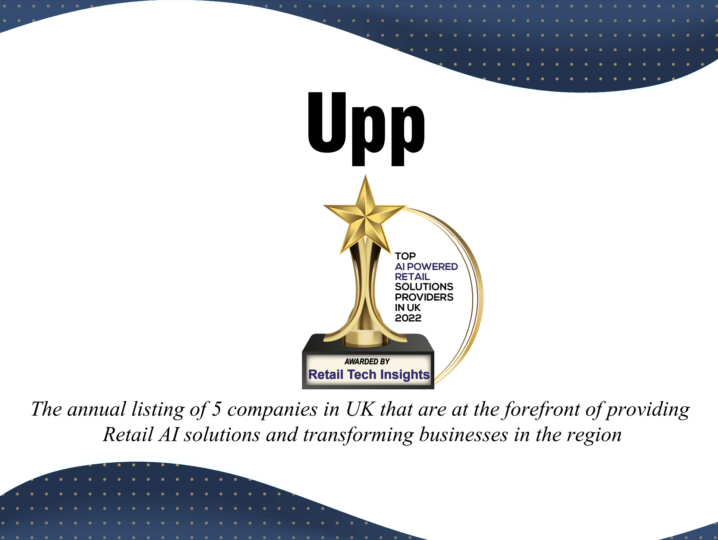 Upp. wins retail industry AI award